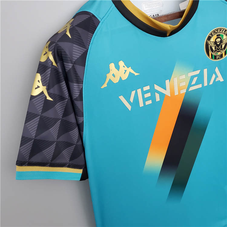 Venezia FC 21-22 Goalkeeper Blue Soccer Jersey Football Shirt - Click Image to Close